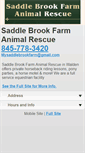 Mobile Screenshot of mysaddlebrookfarm.com